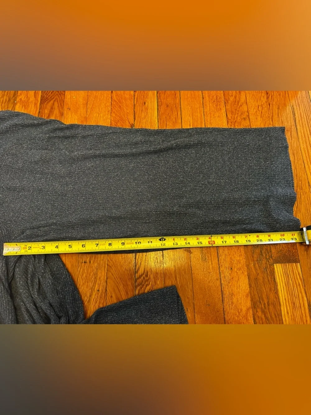 Wide Leg Ribbed Knit Cropped Pants with Drawstring Waist - Picture 2 of 6